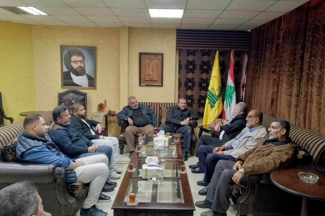 لقاء بين حزب الله وحماس في صيدا