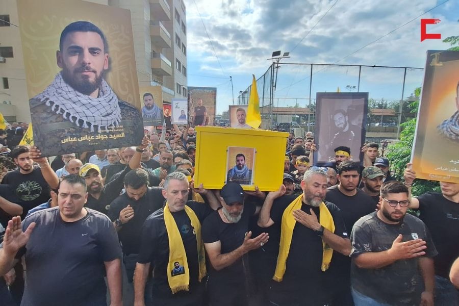 حزب الله شيّع ثلّة من الشهداء في الضاحية الجنوبية لبيروت