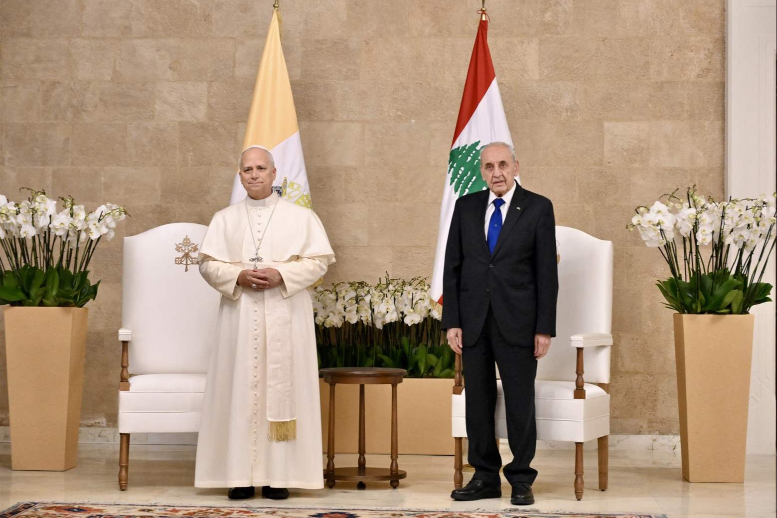 البابا لاوون في رسالة شكر للرئيس بري: لبنان نموذج للشجاعة والسلام