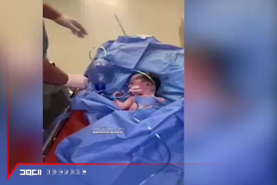غزة | إنقاذ جَنين من رحم والدته الشهيدة بمستشفى المواصي الميداني