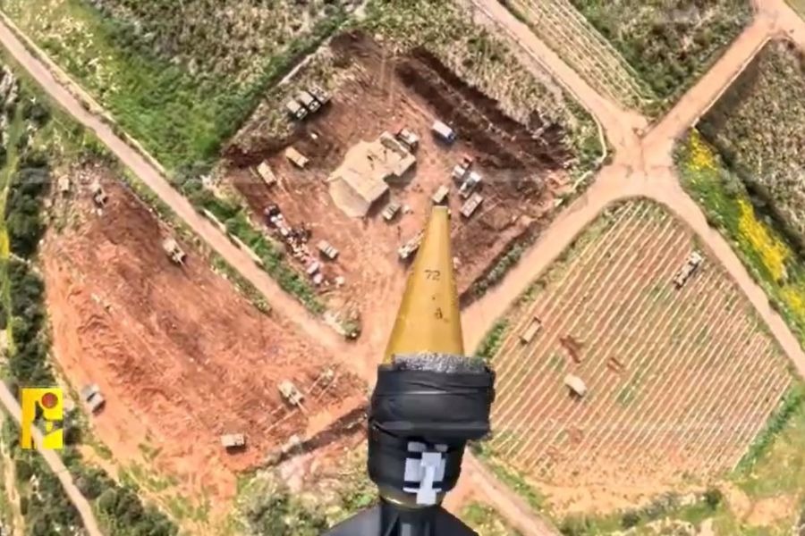  فيديو: المقاومة الإسلامية تستهدف مربض مدفعية مُستَحدَثًا في 