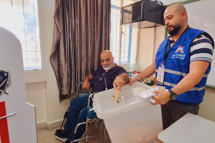 إقبال كثيف على الانتخابات في تمنين التحتا 