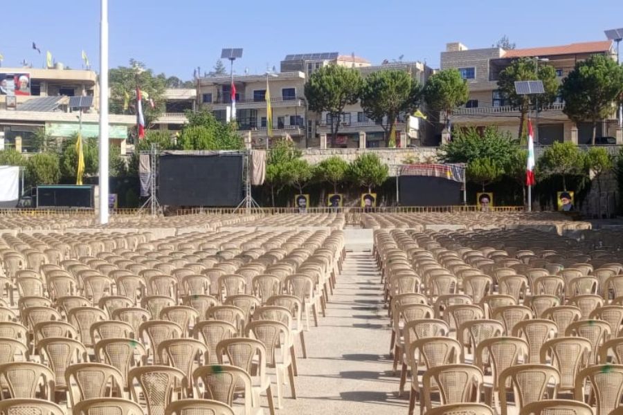 تحضيرات مكثّفة في مقام السيد عباس الموسوي لإحياء الذكرى السنوية  لاستشهاد السيدين