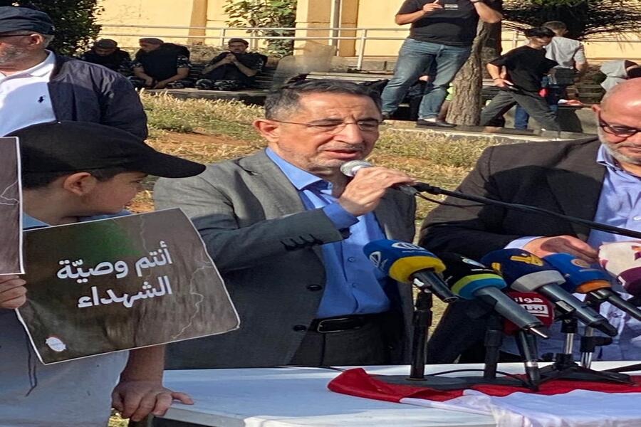 في يومَ الأسير اللبناني والتحرير وقفة تضامنية في بيروت تأكيداً لثبات خيار المقاومة