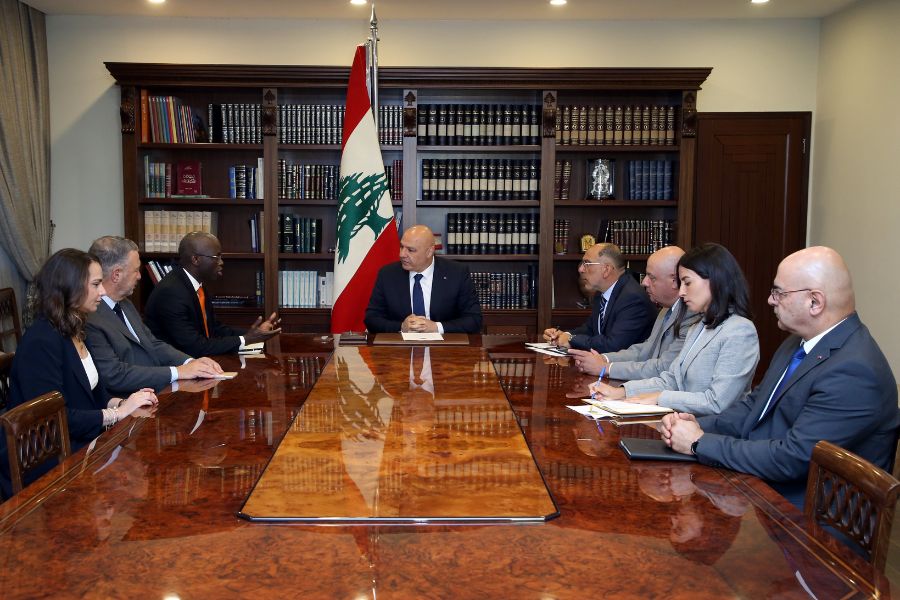 الرئيس عون: الحكومة ماضية في اجراء الاصلاحات الاقتصادية والمالية بالتعاون مع مجلس الن