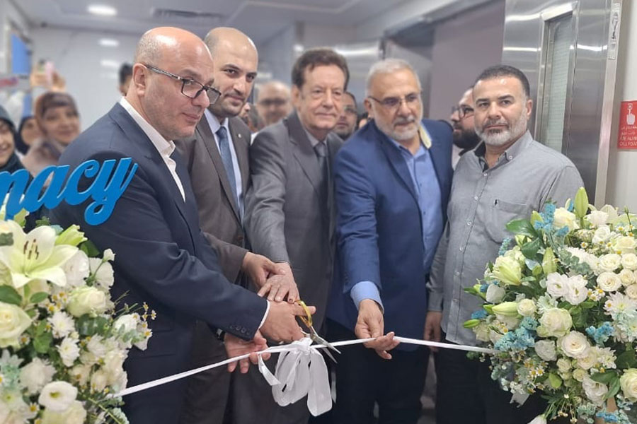 بالصور| حفل افتتاح أقسام جديدة في مستشفى الرسول الأعظم (ص)