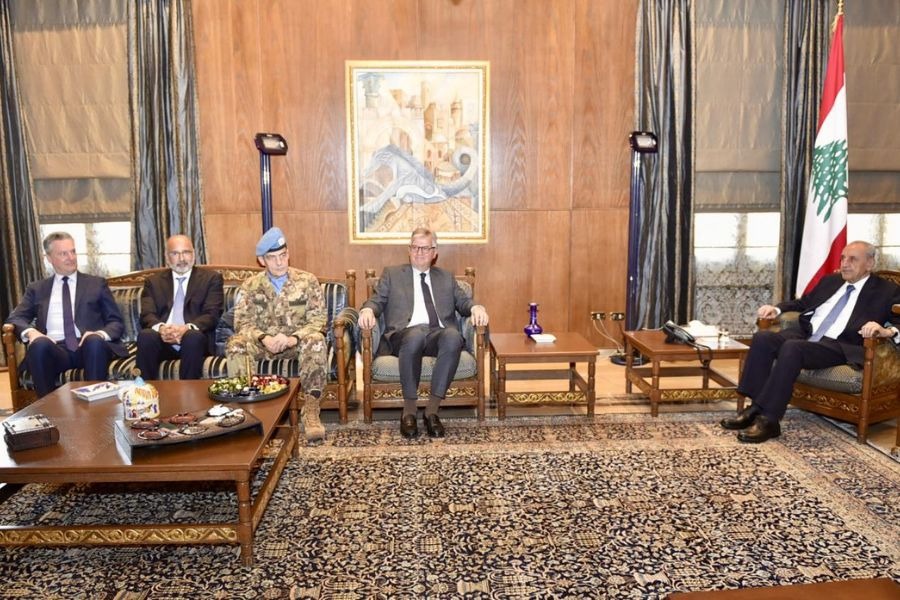 الرئيس بري يؤكد التمسك ببقاء اليونيفيل