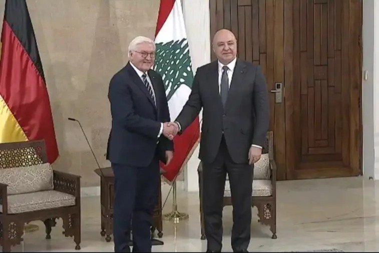 الرئيس اللبناني لنظيره الألماني: ملتزمون بالتحرر من أيّ احتلال وإعادة بناء ما تهدّم