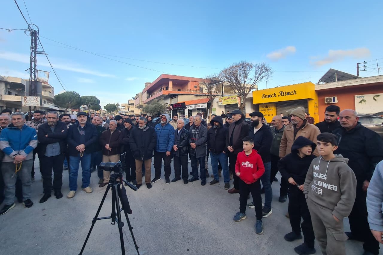 سُحمر البقاعية تتضامن مع الصحافي حسن عليق: 