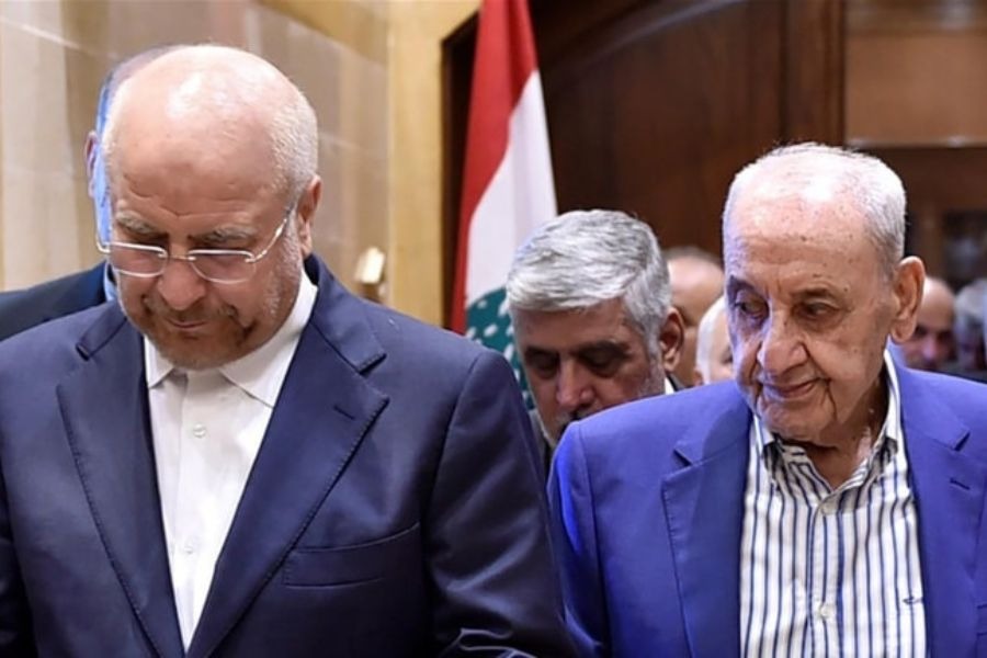 اتصال هاتفي بين الرئيسين برّي وقاليباف: تأكيد على إنهاء الحرب واستعادة السيادة
