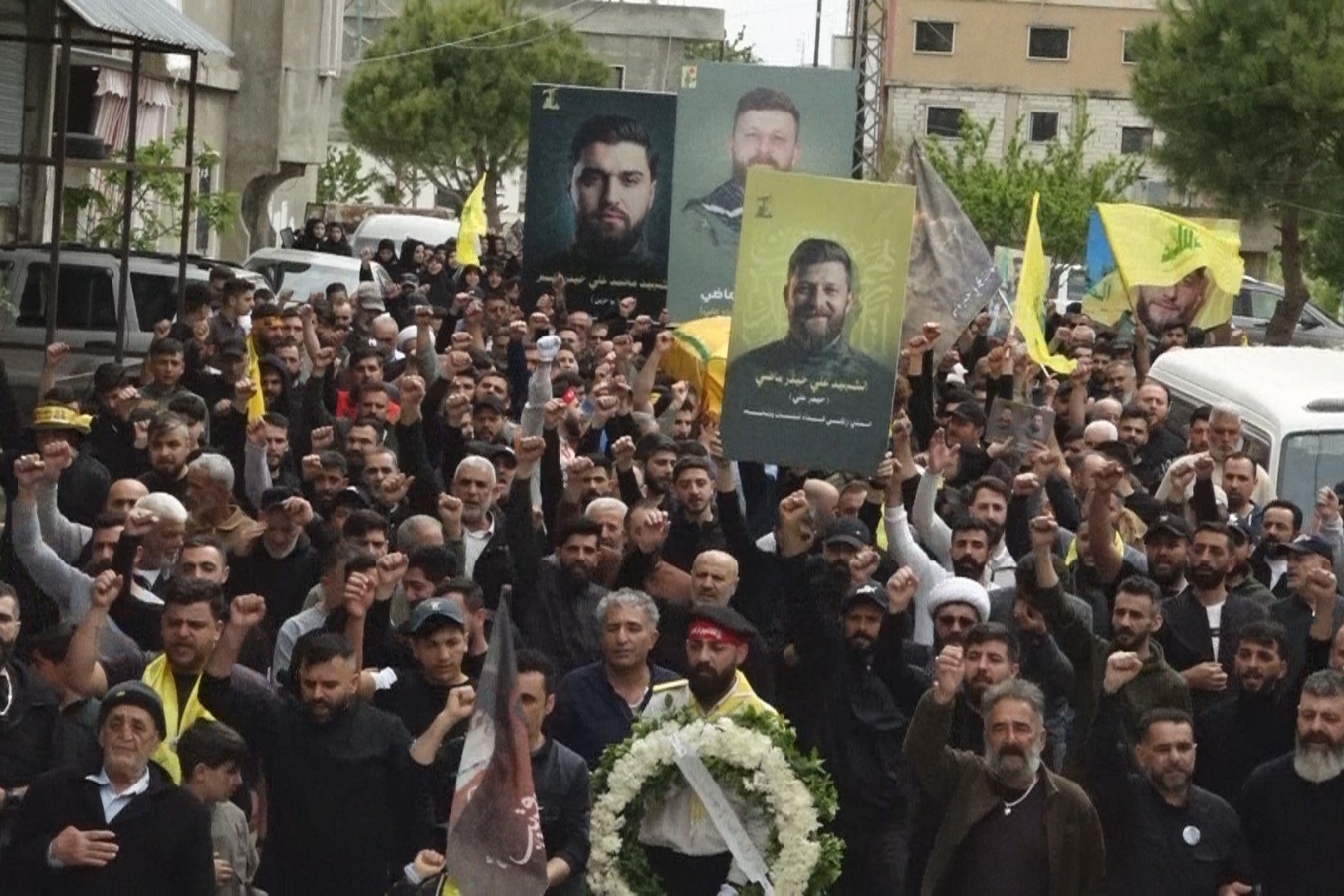 تشييع مهيب للشهيد المجاهد علي حيدر ماضي في ميدون
