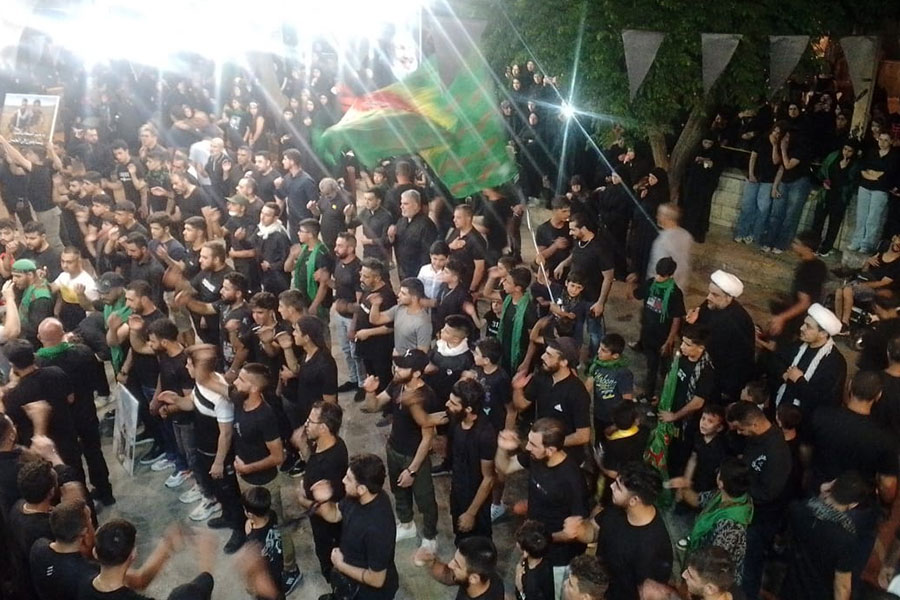 إحياء الليلة السابعة من محرم في البقاع: تجديد العهد مع كربلاء