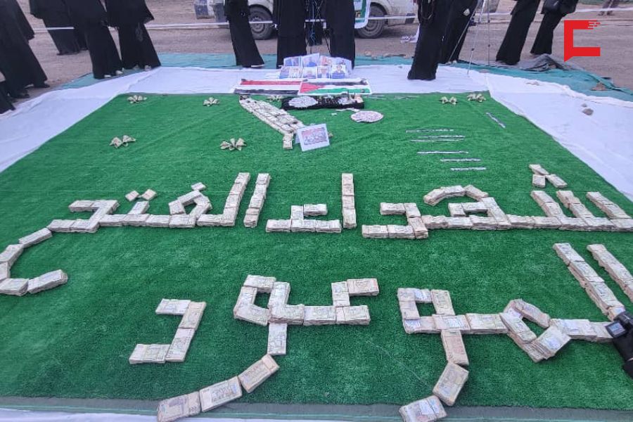 اليمانيات يلحقن قوافل المال بقوافل الأبطال