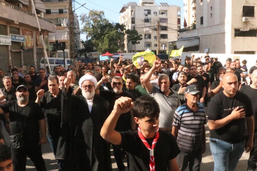 بالصور| حزب الله شيّع ثلة من الشهداء في روضة الزهراء (ع) - الكفاءات