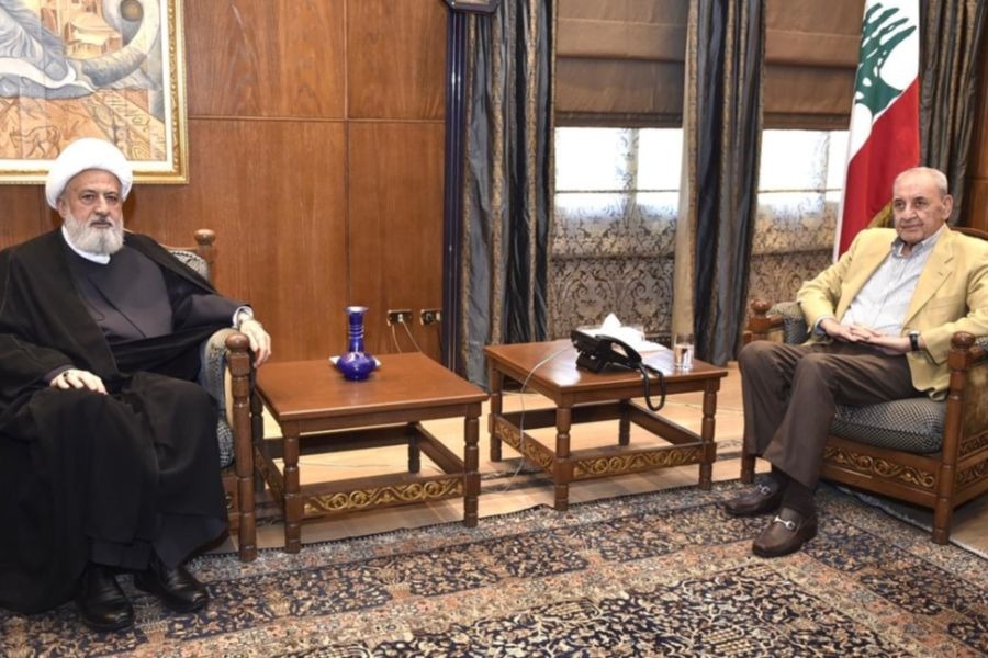 الرئيس بري يبحث مع الشيخ الخطيب المستجدات السياسية والميدانية ويستقبل الشيخ الرفاعي