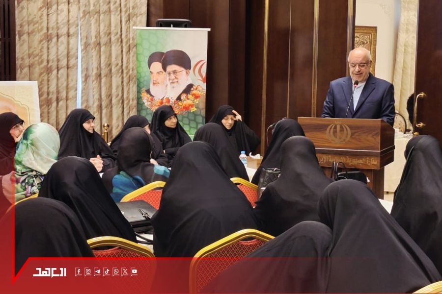 بالصور| جلسة وداعية في السفارة الإيرانية ضمّت نخبة من الشخصيات النسائية