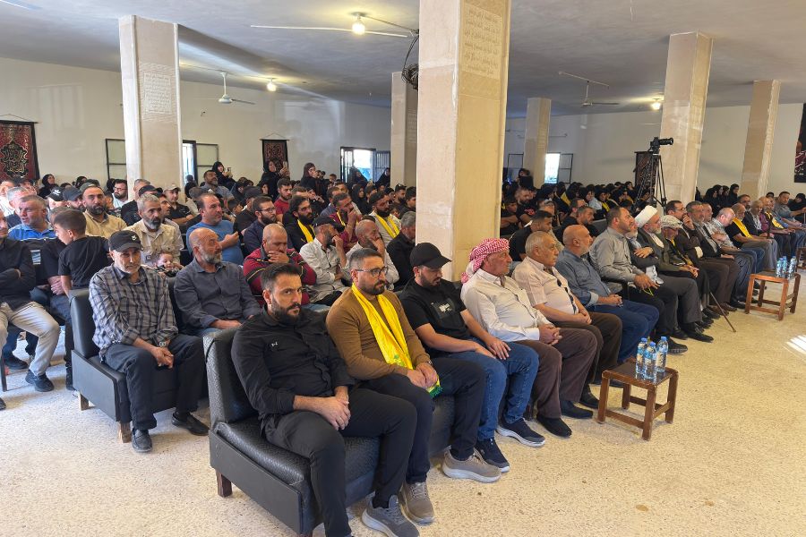 حزب الله وأهالي حلبتا يحيون الذكرى السنوية الأولى لشهداء البلدة