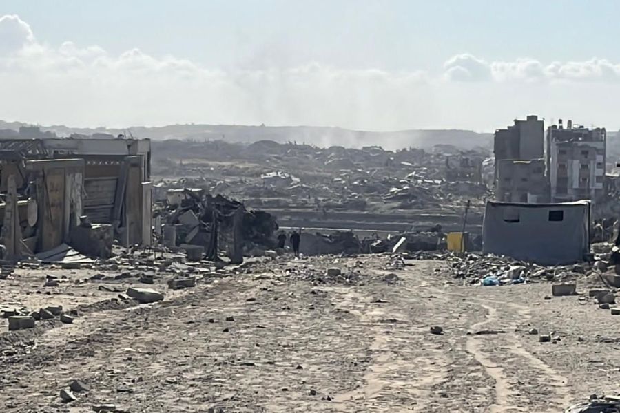 بالصور| حجم الدمار في غزة يتكشّف مع انسحاب قوات الاحتلال