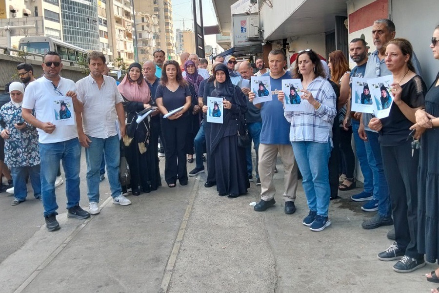 وزارة العمل تقف تحيةً لروح شهيدتها هبة صباح بالتزامن مع تشييعها 