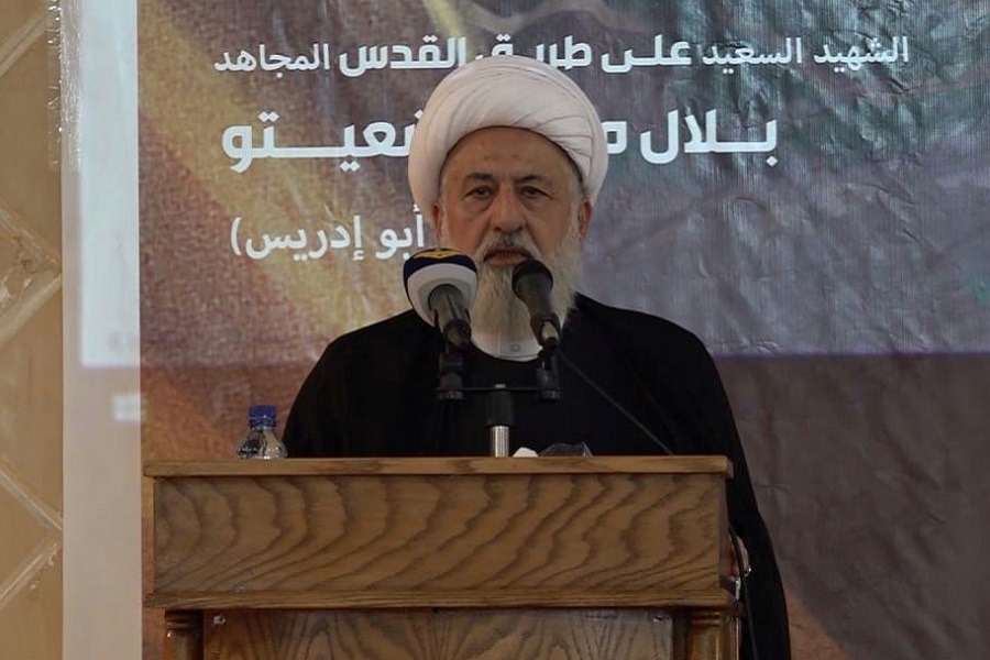 الشيخ الخطيب من الطيري: نحن رجال الظروف الصعبة والصبر لن نتراجع ولن نترك أرضنا