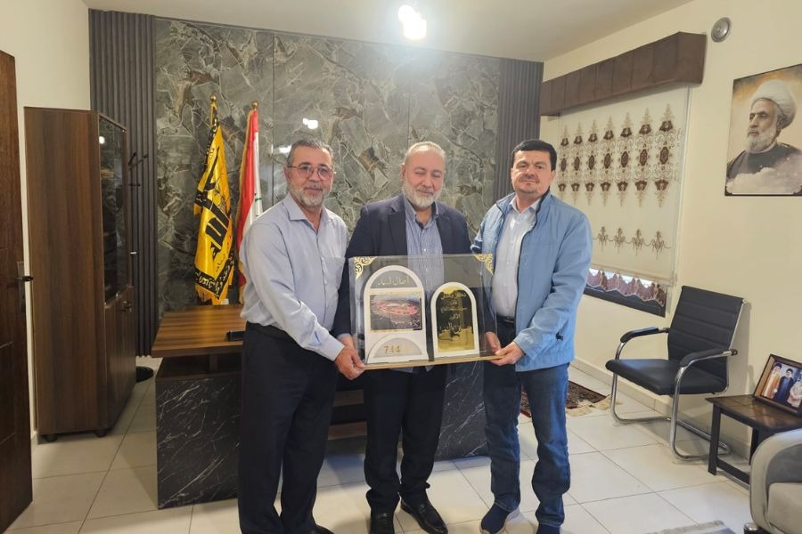 وفد من كشافة الإمام المهدي يكرّم مسؤول منطقة البقاع