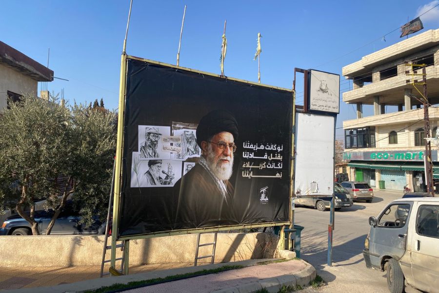 بدء رفع جداريات العزاء في قرى البقاع 