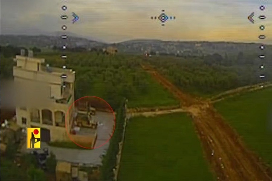 مشاهد من عملية استهداف آلية 