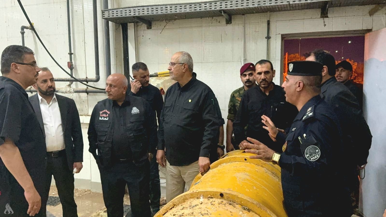 تسرّب كلور على طريق كربلاء– النجف واللجان المعنية تسيطر على الحادث