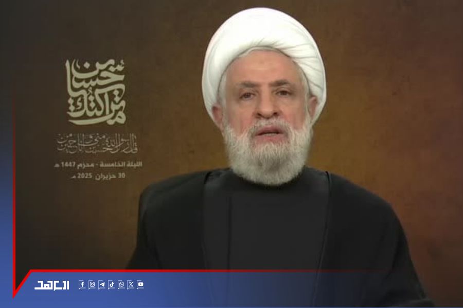 كلمة الشيخ نعيم قاسم في الليلة الخامسة من عاشوراء في مجمع سيد الشهداء (ع)