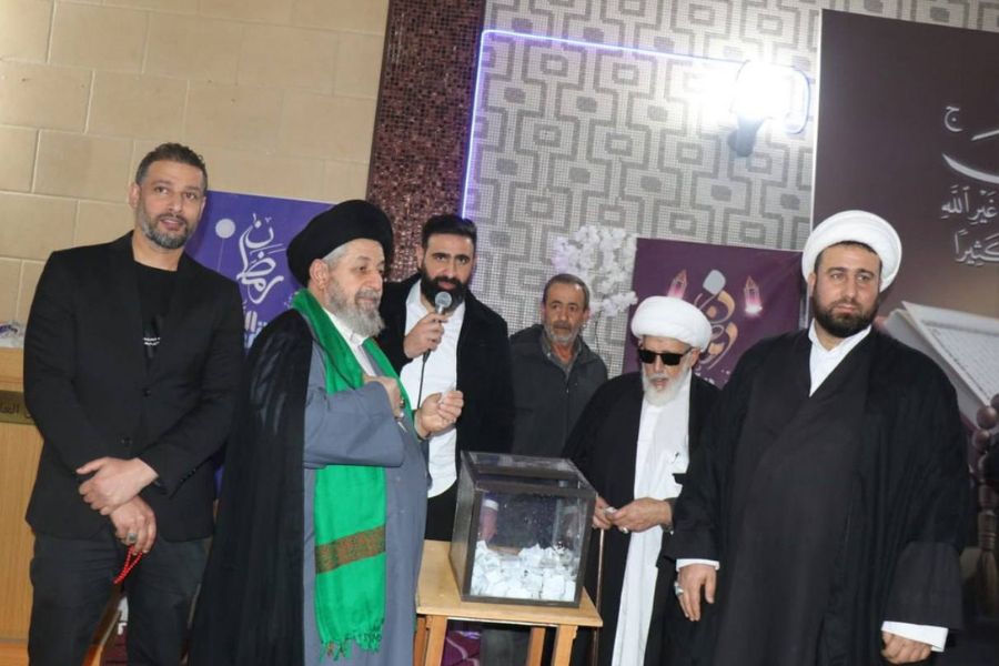 لبنان| تنظيم محفل قرآني في مسجد الإمام زين العابدين (عليه السلام) في بلدة قبريخا