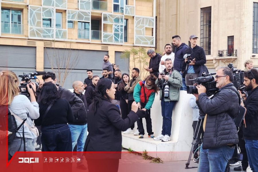 بالصور| وقفة تضامنية تنديدًا بالعدوان 