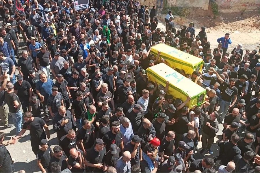 الهرمل تشيّع الشهيدين محمد باقر إسكندر وحسن اللاذقاني في مسيرة عاشورائية حاشدة