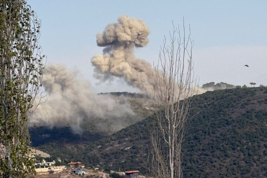 العدو يشنُّ غارات جنوبًا وبقاعًا.. وشهيدٌ جراء استهدافه في البيسارية 