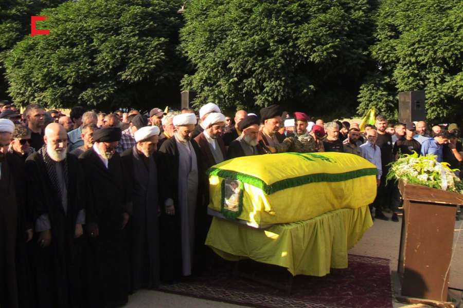 حزب الله يشيّع الشهيد المجاهد حسين أحمد كنعان في بلدة العلاق البقاعية