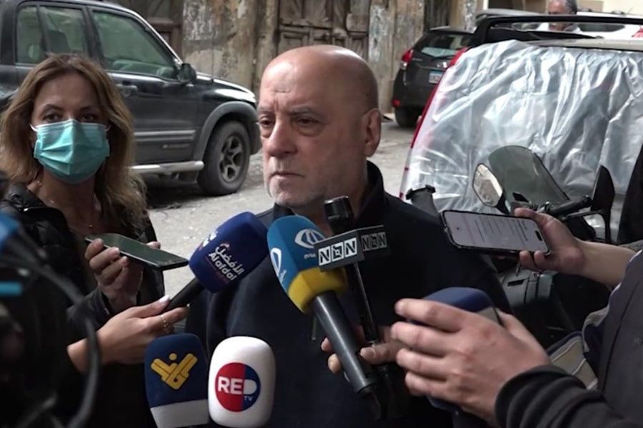 جولة للنائب أمين شري على الأماكن المدنية المستهدفة وسط العاصمة بيروت