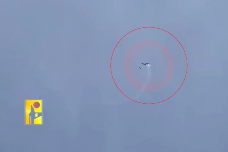 فيديو: المقاومة الإسلامية تسقط طائرة 