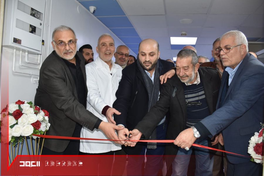 وزير الصحة من مستشفى دار الحكمة: لن نسمح للعدوان بأن يثنينا عن عملنا