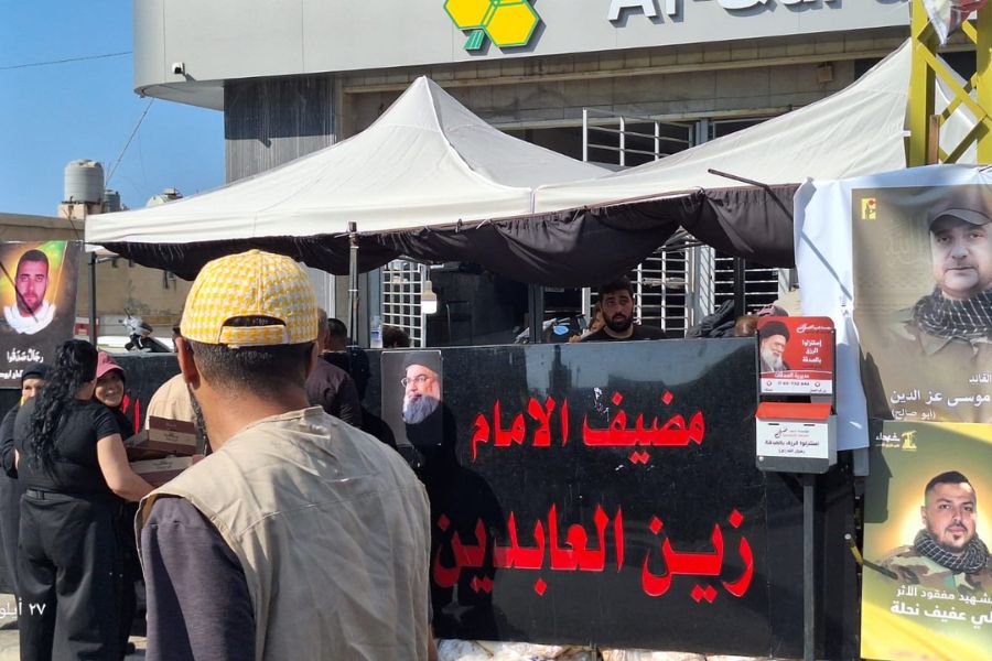  بالصور| مضائف الخير في إحياء ذكرى السيدين بمرقد السيد نصر الله