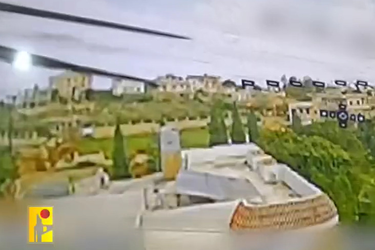 فيديو: المقاومة تستهدف ميركافا في بيت ياحون بتاريخ 6/4/2026