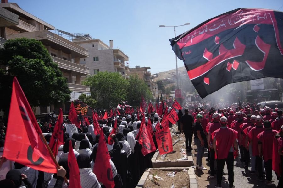 بالصور| المسيرة العاشورائية الحاشدة في بعلبك