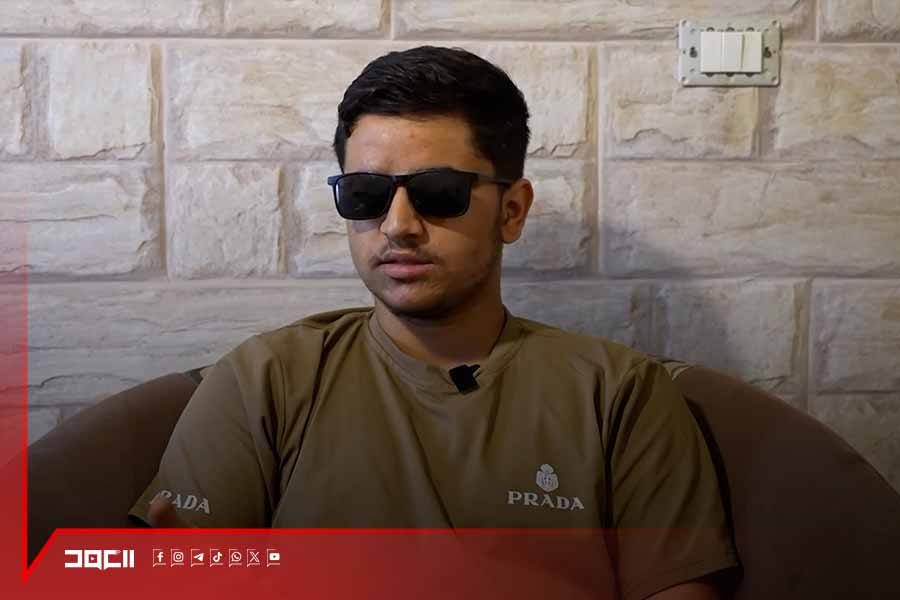 حيث يختلط الألم بالأمل .. علي برجي يرفع اسمه وإرادته فوق كل الجراح