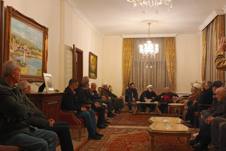 وفد من حزب الله قدم التهاني بالأعياد المجيدة في دوحة الحص