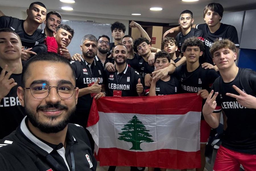 لبنان يتوّج ببطولة غرب آسيا لكرة السلة للذكور تحت الـ16 عامًا