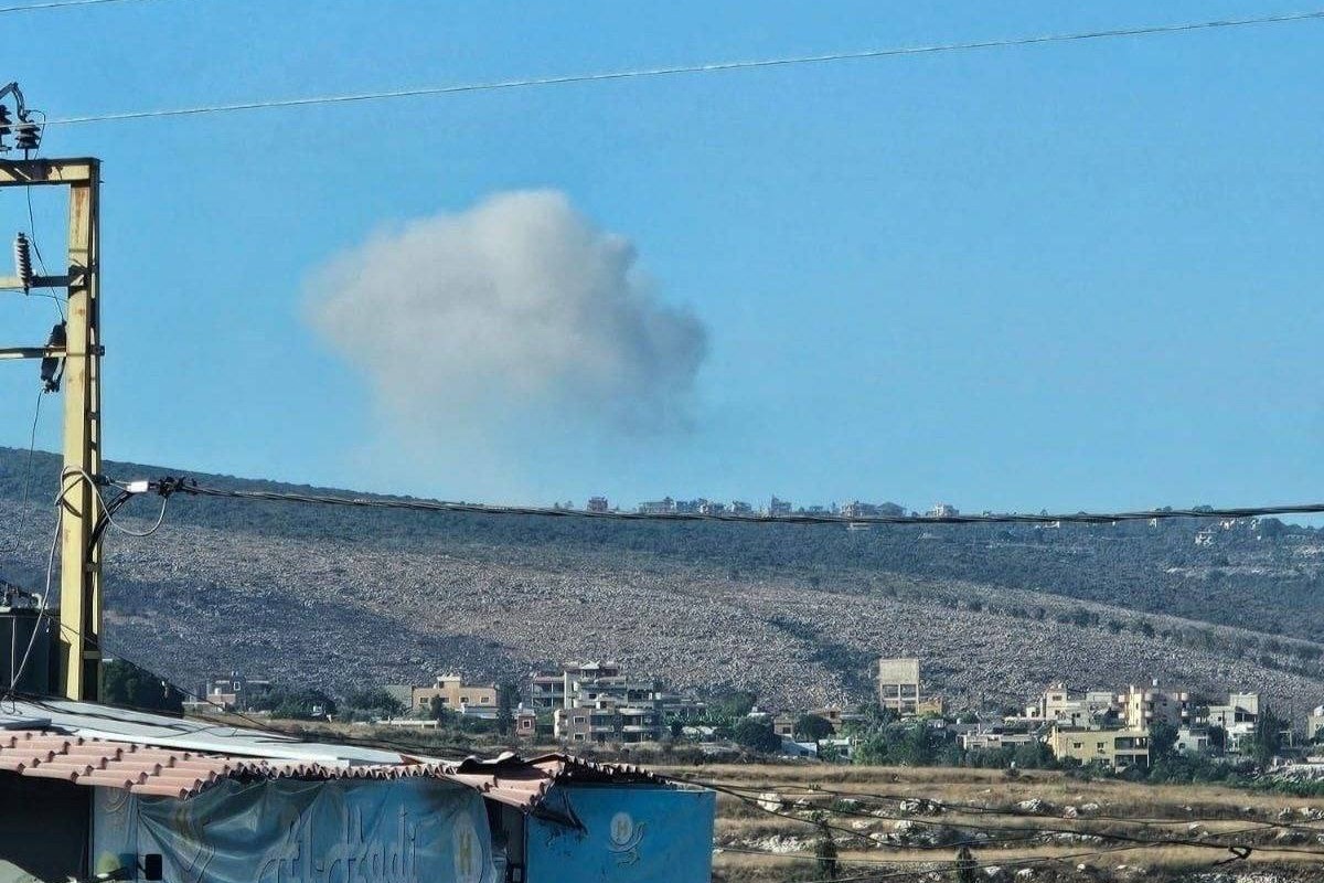لبنان|  قوات العدو الصهيوني نفّذت صباحاً تفجيراً كبيراً في بلدة زوطر الشرقية