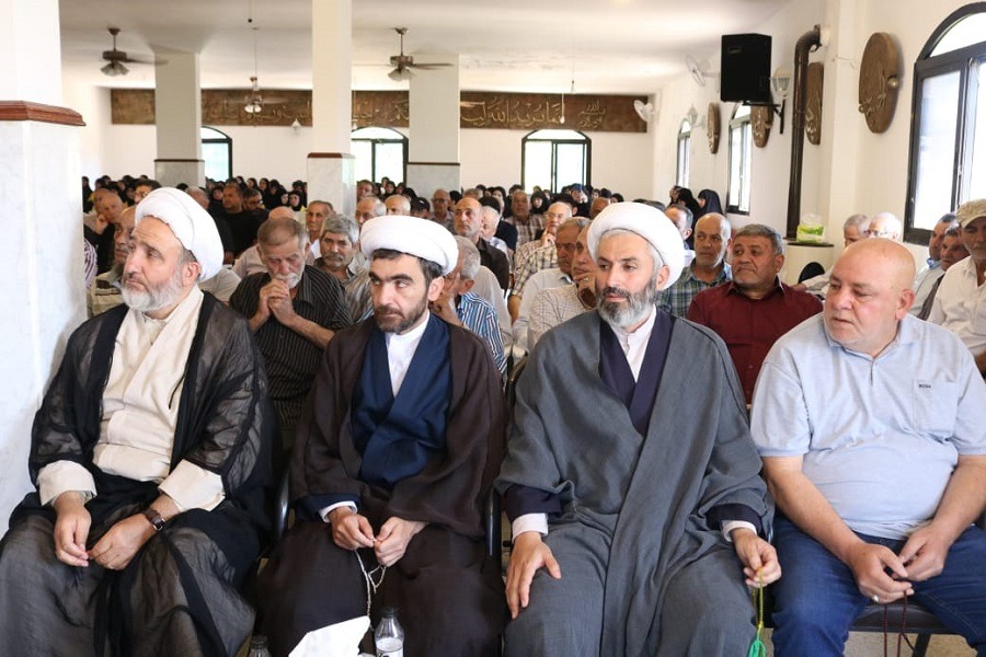 حزب الله يحيي ذكرى أربعين الشهيد الشيخ محمد عبد الكريم السبلاني في فلاوي