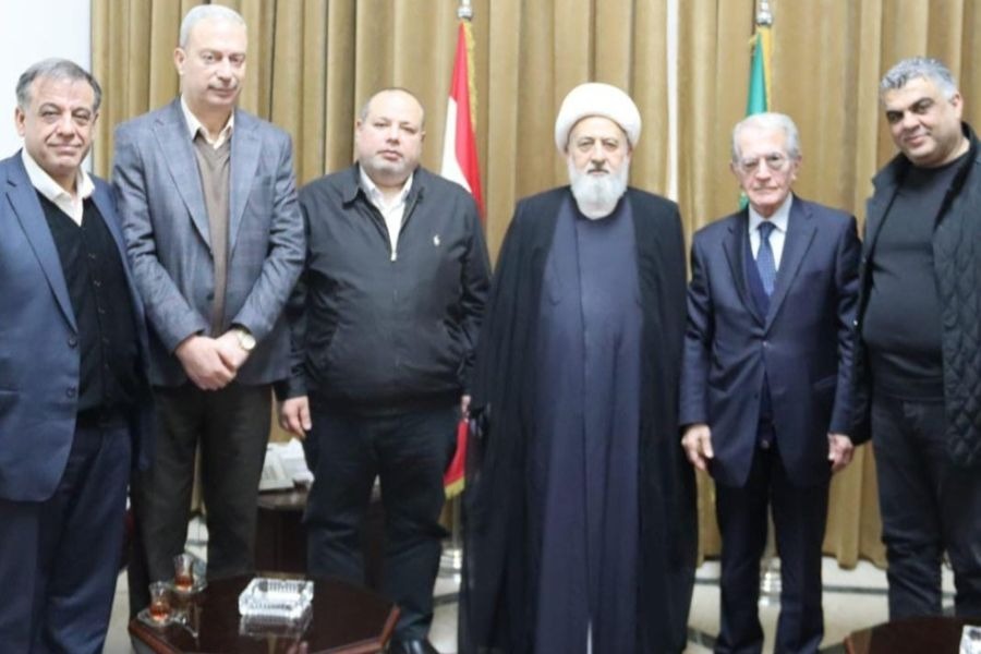 الشيخ الخطيب يستقبل وفدًا من الحزب القومي: نرفض منطق الأقلية والأكثرية 