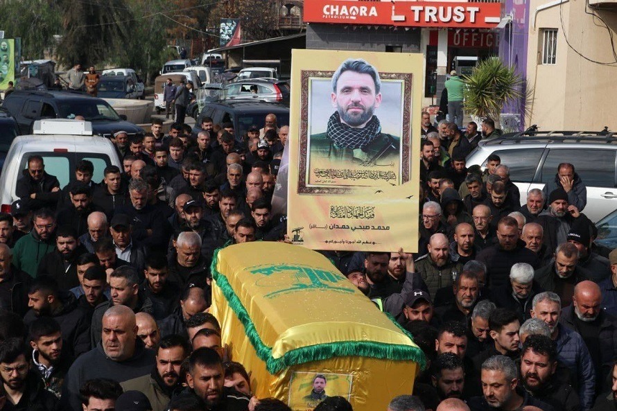 تشييع فقيد الجهاد والمقاومة محمد حمدان في ميس الجبل