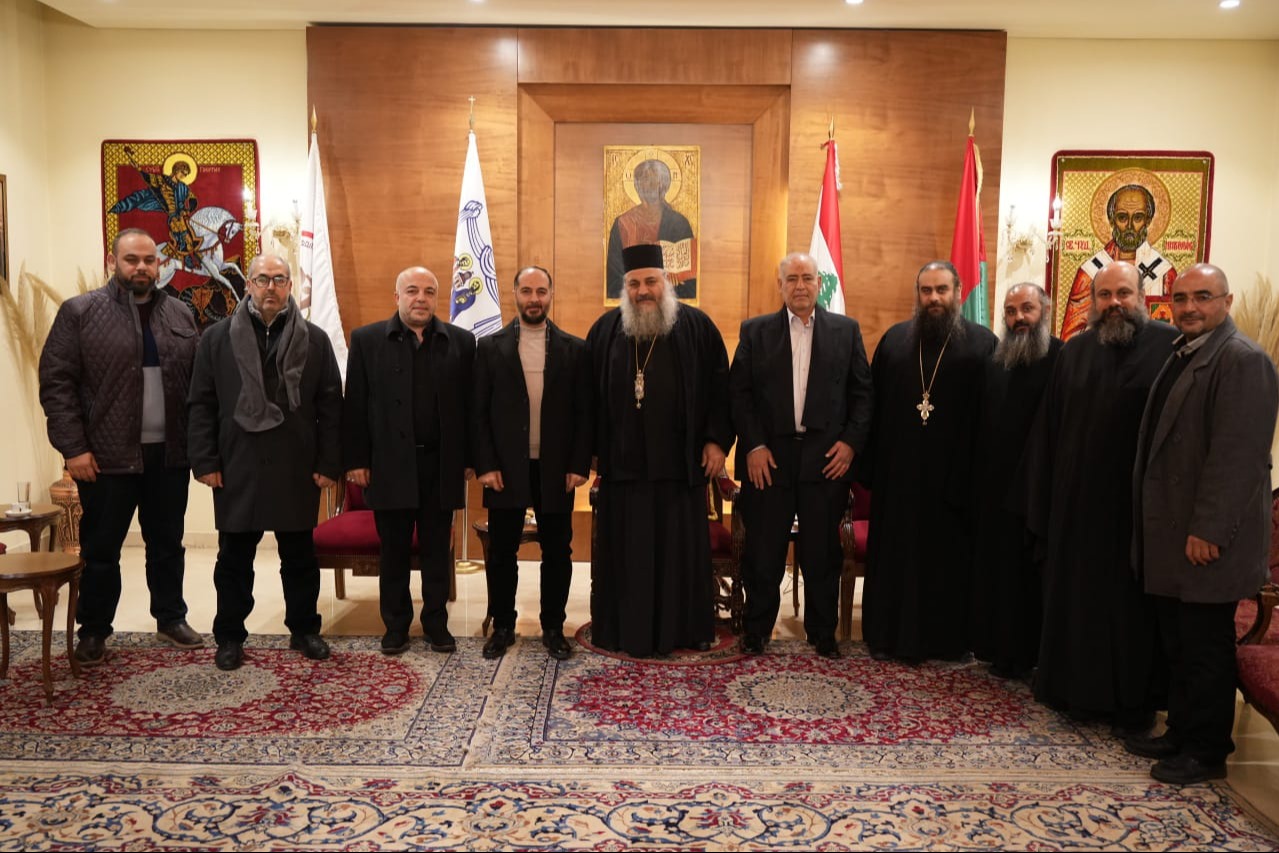 وفد برئاسة النائب رامي أبو حمدان يزور مطرانيات زحلة مهنئًا بالأعياد