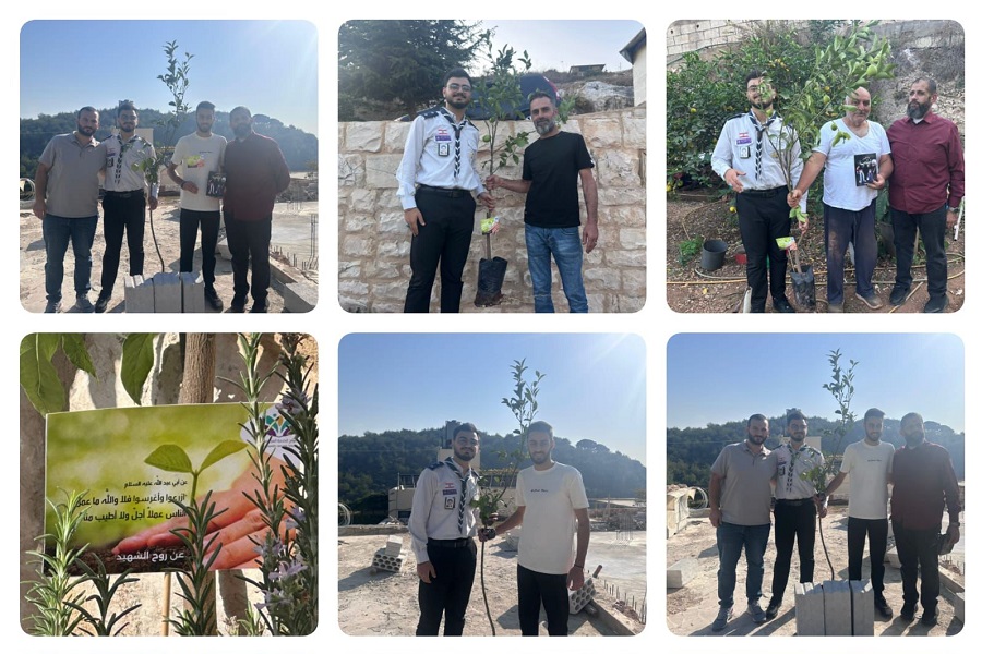 حزب الله أحيا يوم الشهيد في بلدة جون بزيارة لعوائل الشهداء