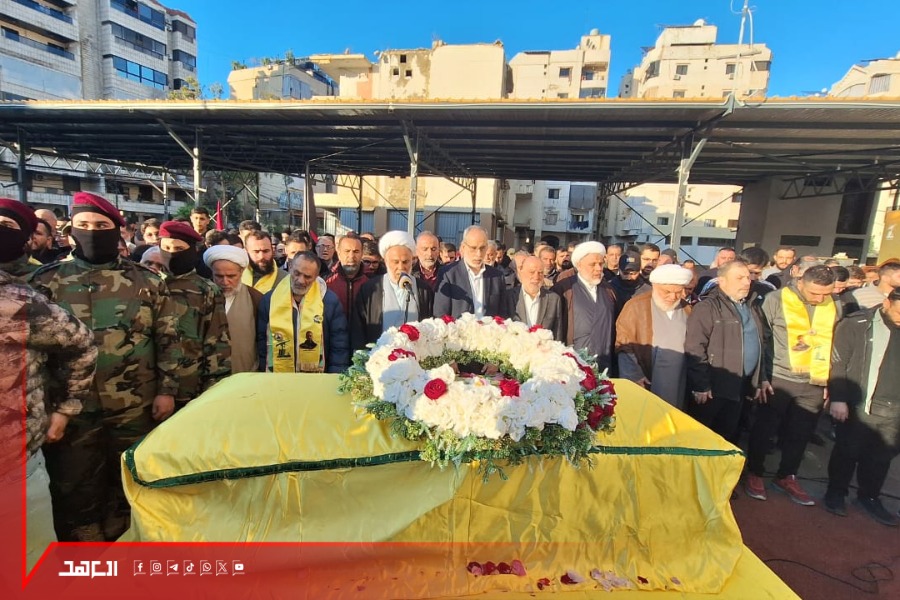 حزب الله وجمهور المقاومة يشيّعون الشهيد حسين مصطفى الأشهب 